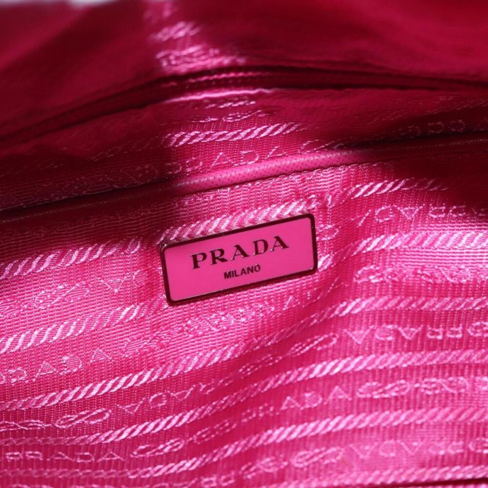 Prada Tessuto Pink Synthetic Handbag (Pre-Owned) - Picture 16 of 16
